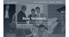 Desktop Screenshot of beny-steinmetz.com