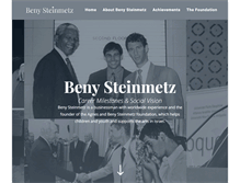 Tablet Screenshot of beny-steinmetz.com